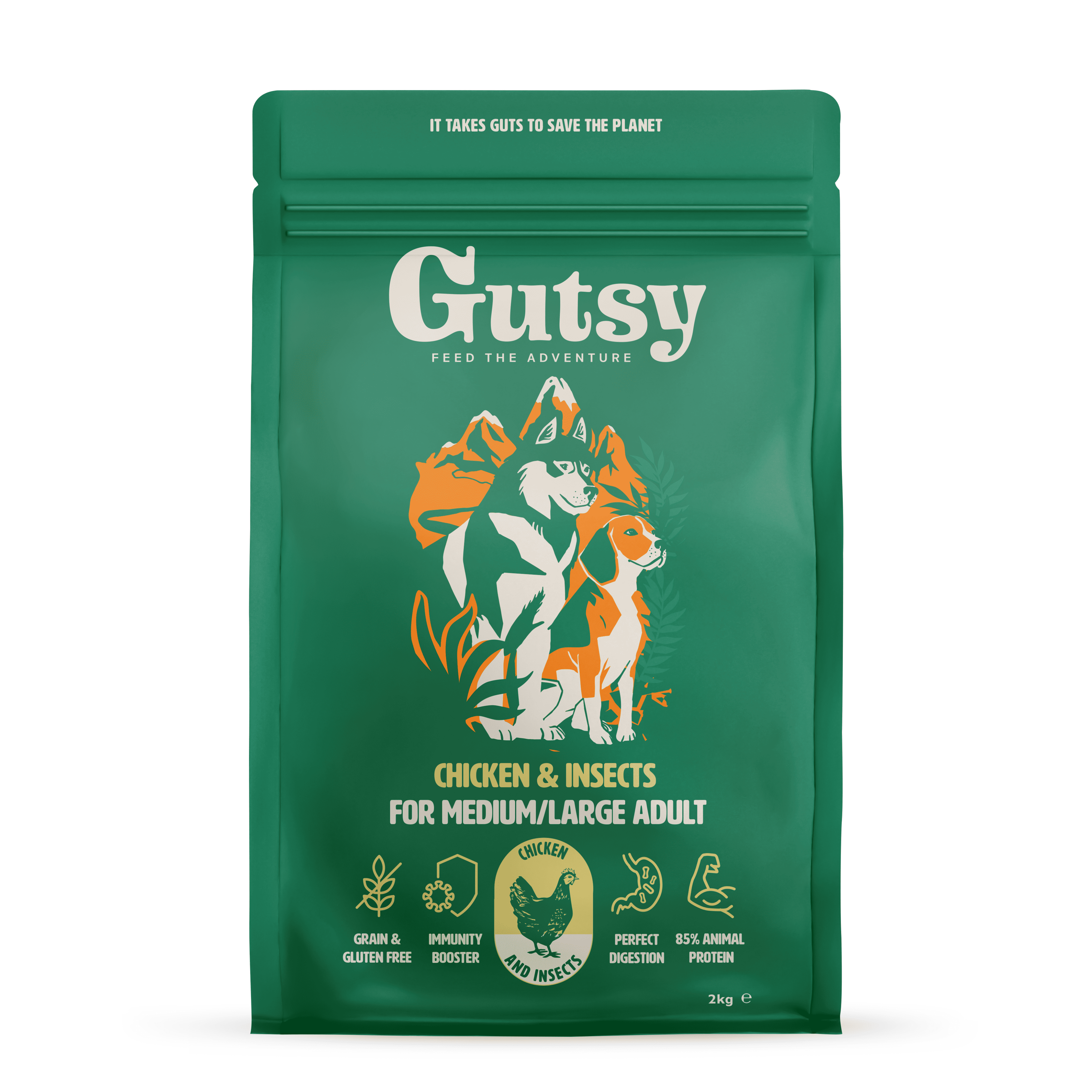 Croquettes aux insectes & poulet | Hypoallergéniques | Sans Céréales | Chien Adulte PONGO