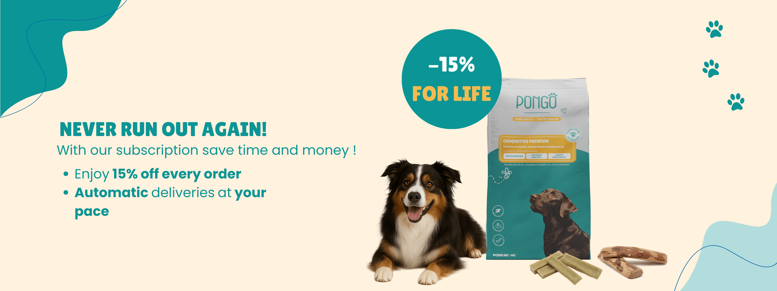 dog food subscription
