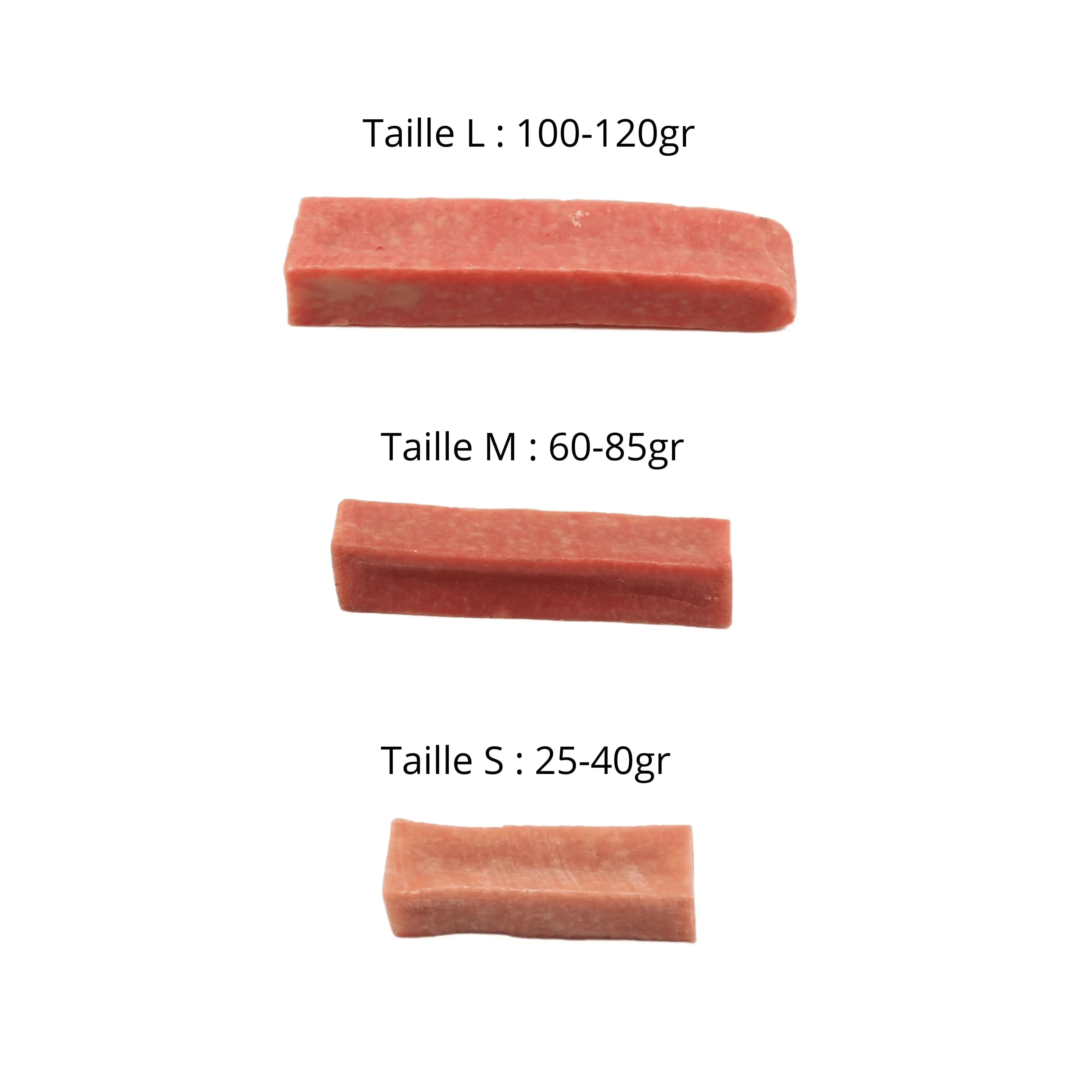 Fromage de yak à la fraise différentes tailles