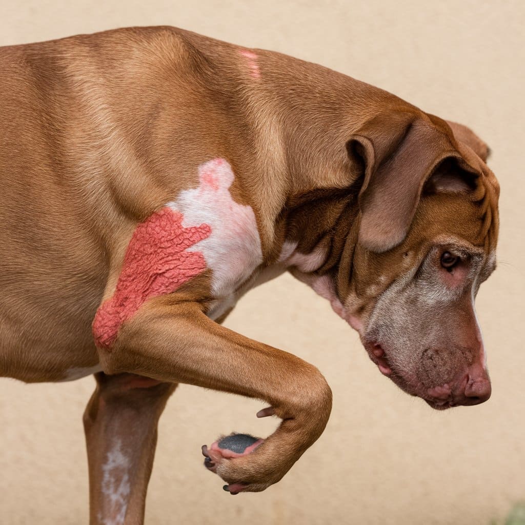 Dermatite chien photos
