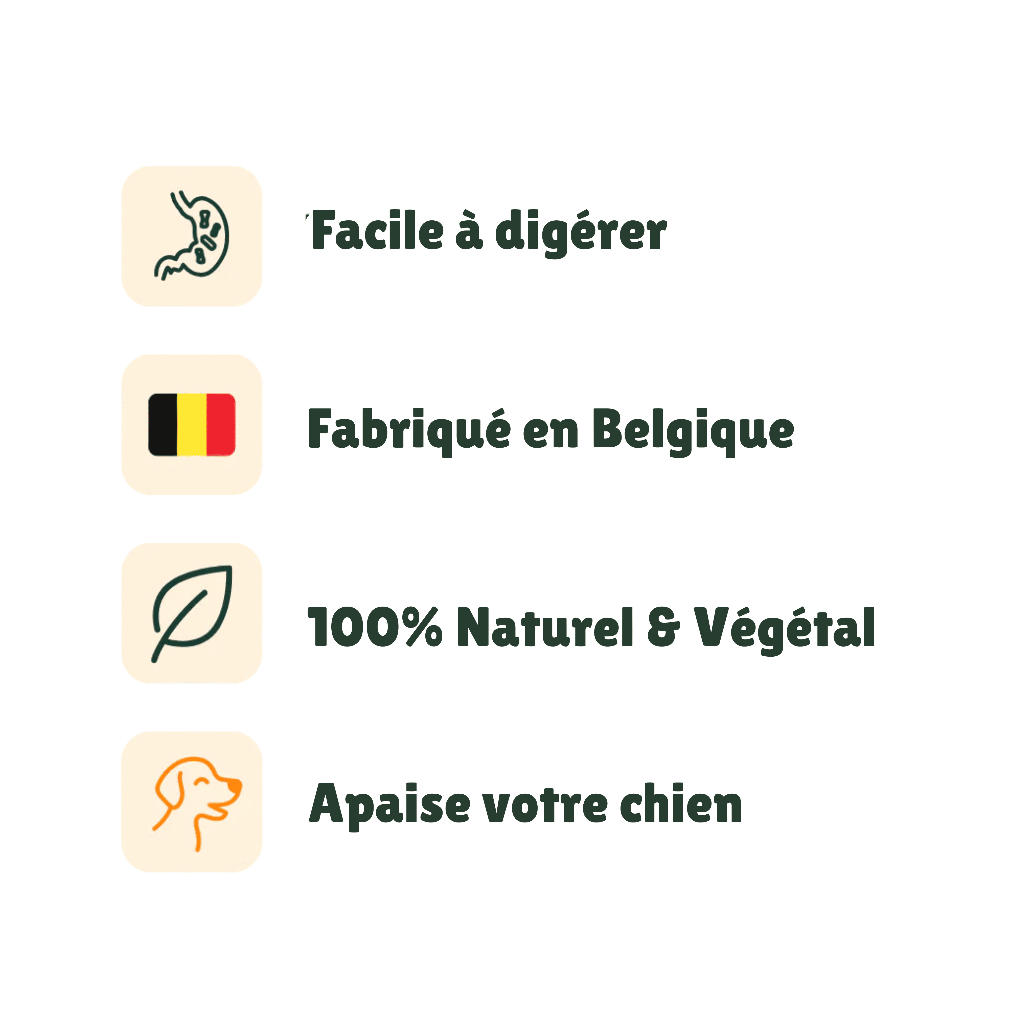 friandises pour chien anxieux 