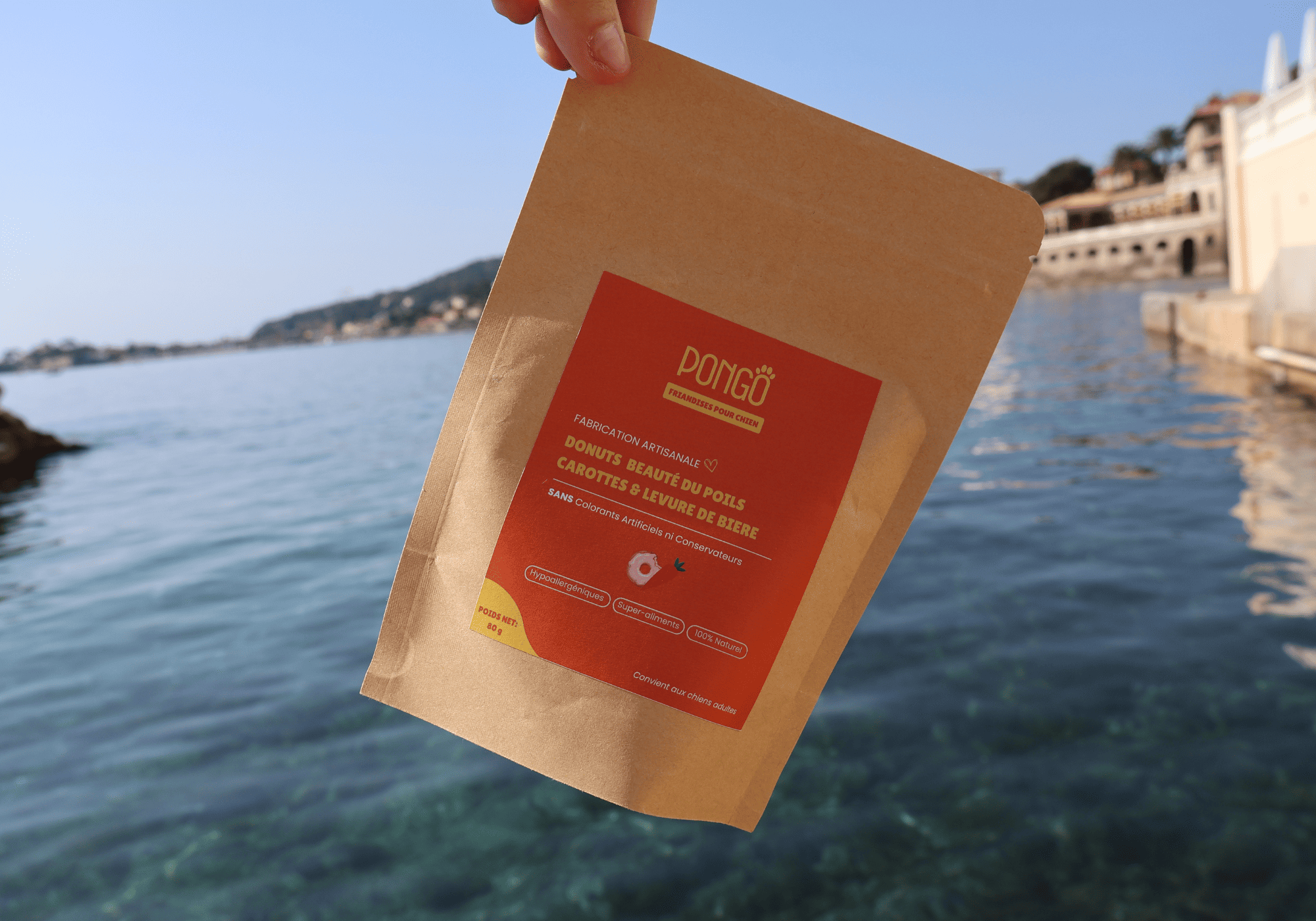 Friandises pour chiens naturelles convenant aux chiens sensibles ayant un intestin fragile.