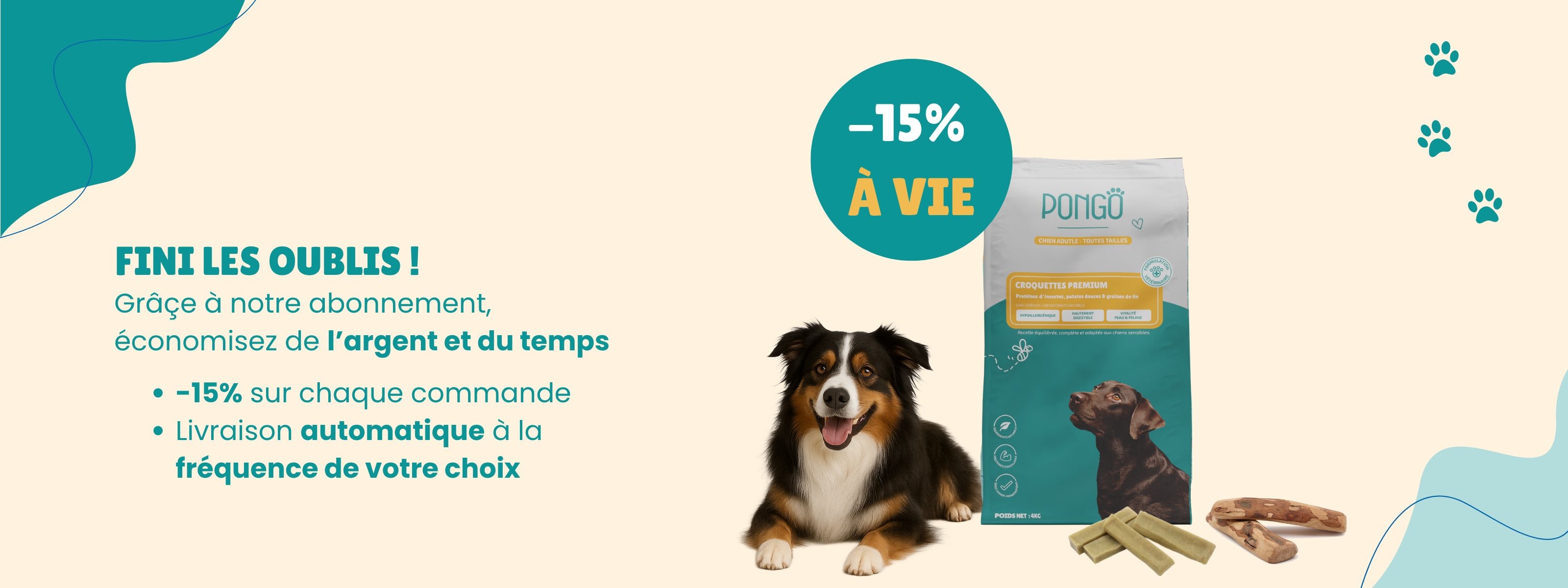 abonnement chien croquettes 