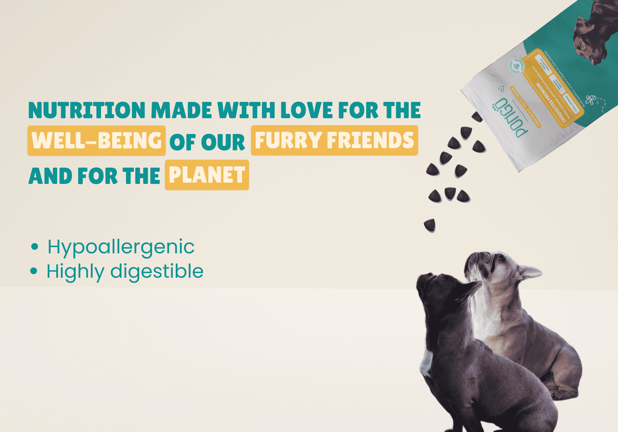 insect based and eco-friendly dog food 